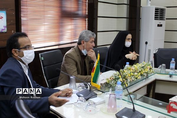 جلسه کمیته محتوی آموزشی معاون پرورشی و فرهنگی اداره‌کل آموزش و پرورش استان بوشهر