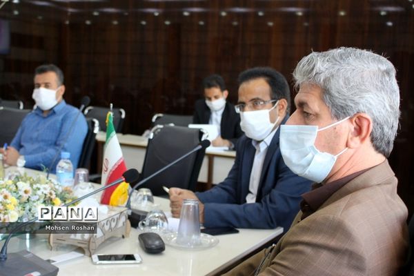 جلسه کمیته محتوی آموزشی معاون پرورشی و فرهنگی اداره‌کل آموزش و پرورش استان بوشهر