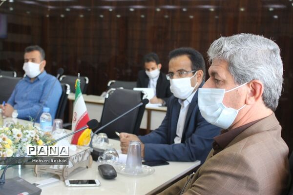 جلسه کمیته محتوی آموزشی معاون پرورشی و فرهنگی اداره‌کل آموزش و پرورش استان بوشهر