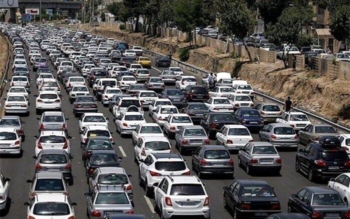 ترافیک سنگین در آزادراه های قزوین-کرج و ساوه-تهران
