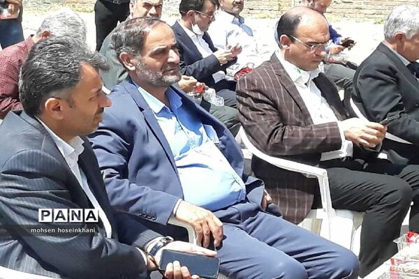 کلنگ زنی مدرسه خیرساز سگزآباد