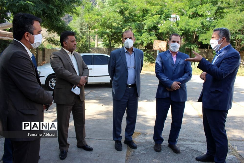 بازدید رییس و معاون سازمان دانش‌آموزی کشور از اجرای طرح گردشگری دانش‌آموزی در ورسک