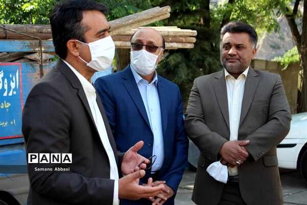 بازدید رییس و معاون سازمان دانش‌آموزی کشور از اجرای طرح گردشگری دانش‌آموزی در ورسک