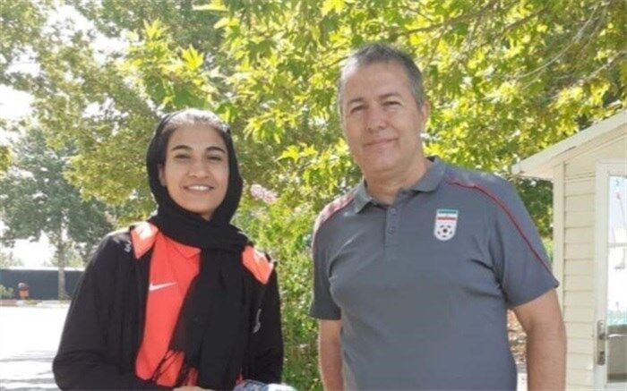 دیدار لژیونر زن فوتبال ایران با اسکوچیچ