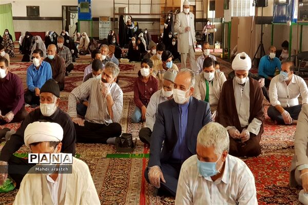 اقامه چهارمین نماز جمعه سال ۱۳۹۹ شهرستان خوسف