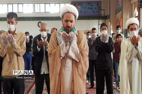 اقامه چهارمین نماز جمعه سال ۱۳۹۹ شهرستان خوسف