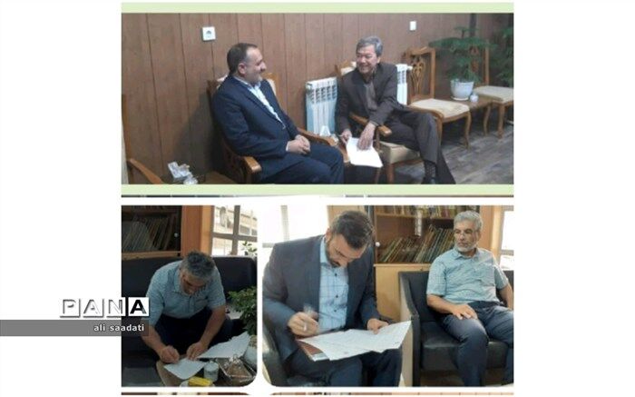 امضای تفاهم نامه ساخت آموزشگاه شش کلاسه  روستای سررود شهرستان کلات