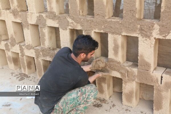 آماده‌سازی شب وداع با پیکر شهدای مدافع حرم در مرکز فرهنگی دفاع مقدس استان مازندران