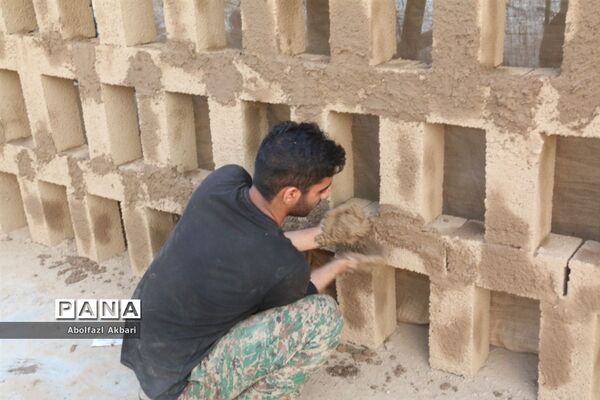 آماده‌سازی شب وداع با پیکر شهدای مدافع حرم در مرکز فرهنگی دفاع مقدس استان مازندران
