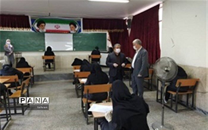 امتحانات نهایی منطقه17 با رعایت پروتکلهای بهداشتی به پایان رسید
