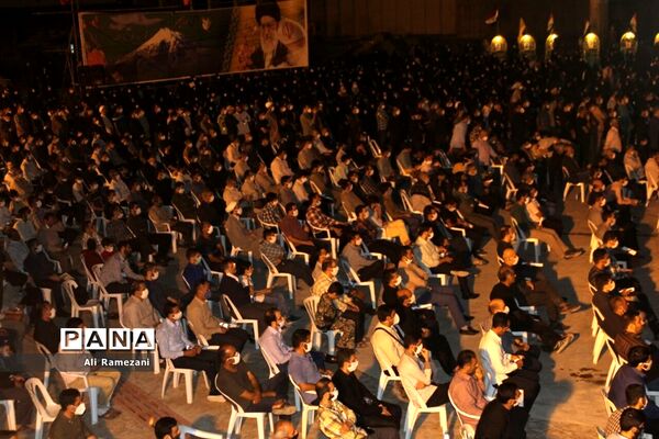 شب وداع با شهیدان مدافع حرم در پارک موزه دفاع مقدس مازندران