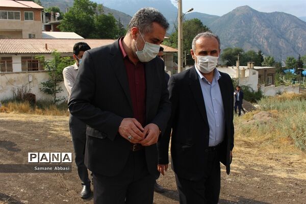 بازدید مدیرکل آموزش و پرورش مازندران از پروژه مجتمع گردشگری دانش‌آموزی ورسک
