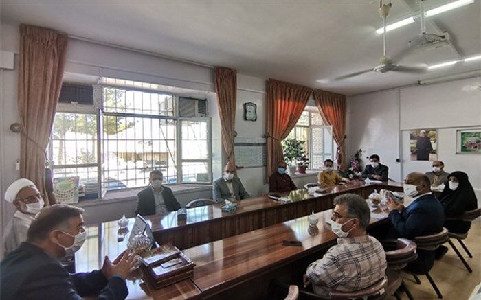 جلسه هماهنگی رزمایش همدلی و کمک مومنانه به همت کانون بسیج فرهنگیان شهرستان زبرخان برگزار شد