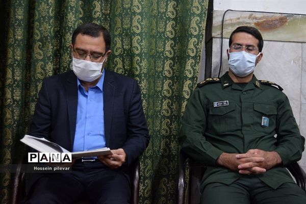 جلسه تعامل با کلانتری ۱۲  میدان امام در مسجد امام حسین( ع)