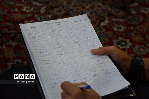 جلسه تعامل با کلانتری ۱۲  میدان امام در مسجد امام حسین( ع)