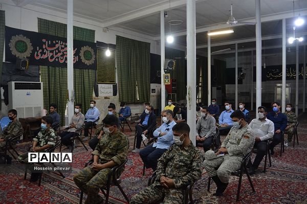 جلسه تعامل با کلانتری ۱۲  میدان امام در مسجد امام حسین( ع)