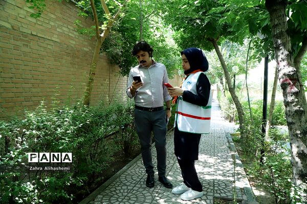 تولید محتوای سازمان دانش آموزی شهر تهران در منطقه 14