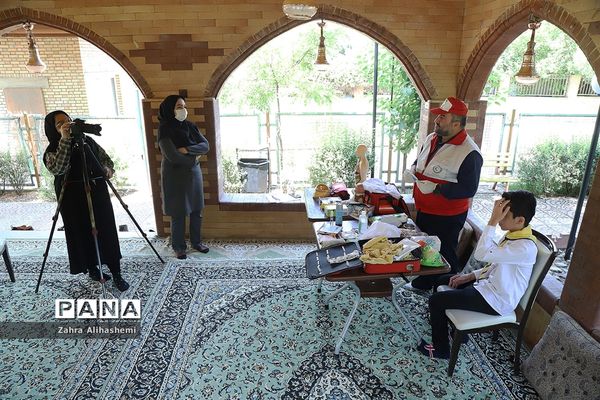 تولید محتوای سازمان دانش آموزی شهر تهران در منطقه 14