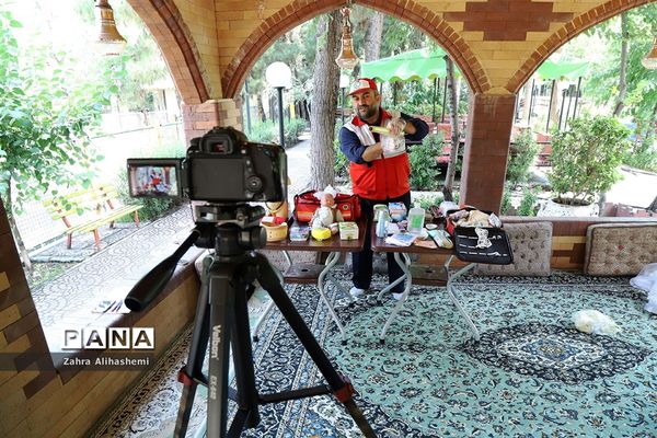 تولید محتوای سازمان دانش آموزی شهر تهران در منطقه 14