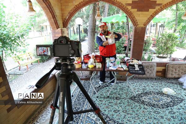 تولید محتوای سازمان دانش آموزی شهر تهران در منطقه 14