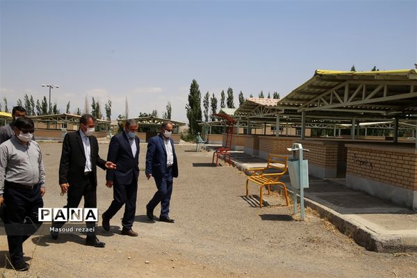 بازدید معاون پرورشی و فرهنگی اداره‌کل از کانون‌ها، دارالقرآن و پروژه‌های عمرانی منطقه میانه