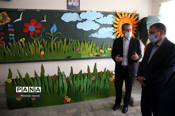 بازدید معاون پرورشی و فرهنگی اداره‌کل از کانون‌ها، دارالقرآن و پروژه‌های عمرانی منطقه میانه
