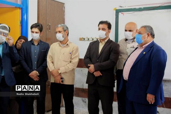 افتتاح پایگاه سنجش سلامت جسمانی و آمادگی تحصیلی نو آموزان بدو ورود به دبستان و پیش دبستان شهرستان بوشهر