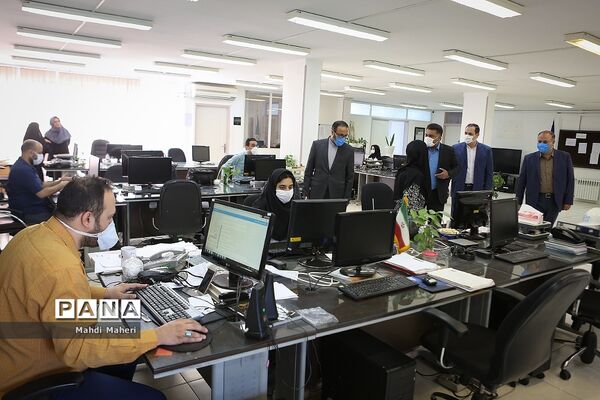 بازدید معاون وزیر و رئیس سازمان نهضت سوادآموزی از خبرگزاری پانا