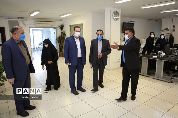 بازدید معاون وزیر و رئیس سازمان نهضت سوادآموزی از خبرگزاری پانا