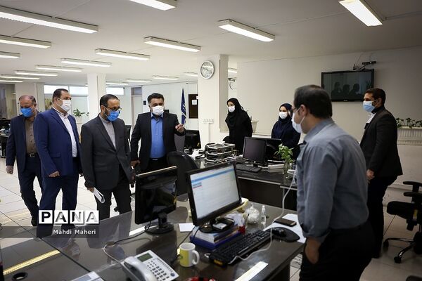 بازدید معاون وزیر و رئیس سازمان نهضت سوادآموزی از خبرگزاری پانا