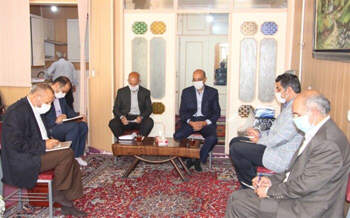 دیدار مدیرکل تامین اجتماعی با اعضای هیئت مدیره کانون بازنشستگان کارگری استان بمناسبت هفته تامین اجتماعی