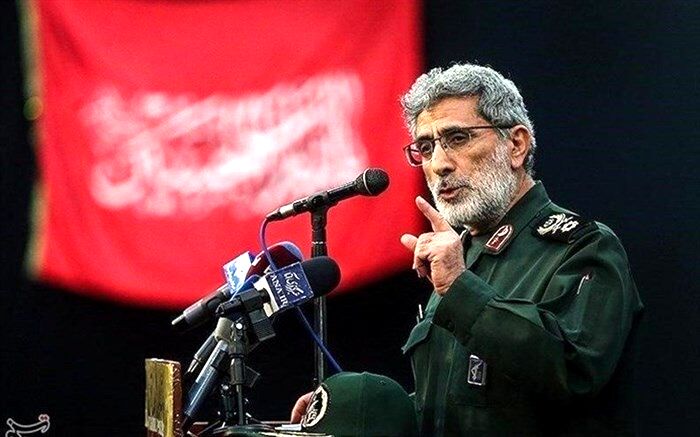 واکنش سردار قاآنی به آتش‌سوزی ناو آمریکایی: روزهای بسیار سختی در انتظار آمریکا و رژیم صهیونیستی است