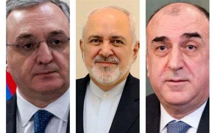 گفتگوی تلفنی  با وزرای خارجه ارمنستان و جمهوری آذربایجان