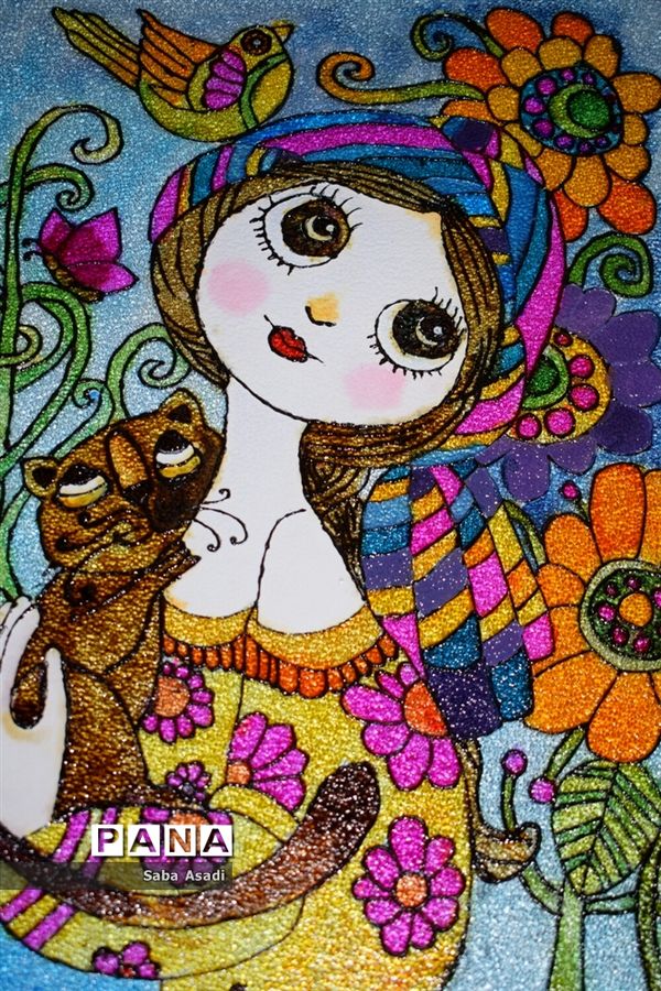 بازدید از نمایشگاه هنر های تجسمی