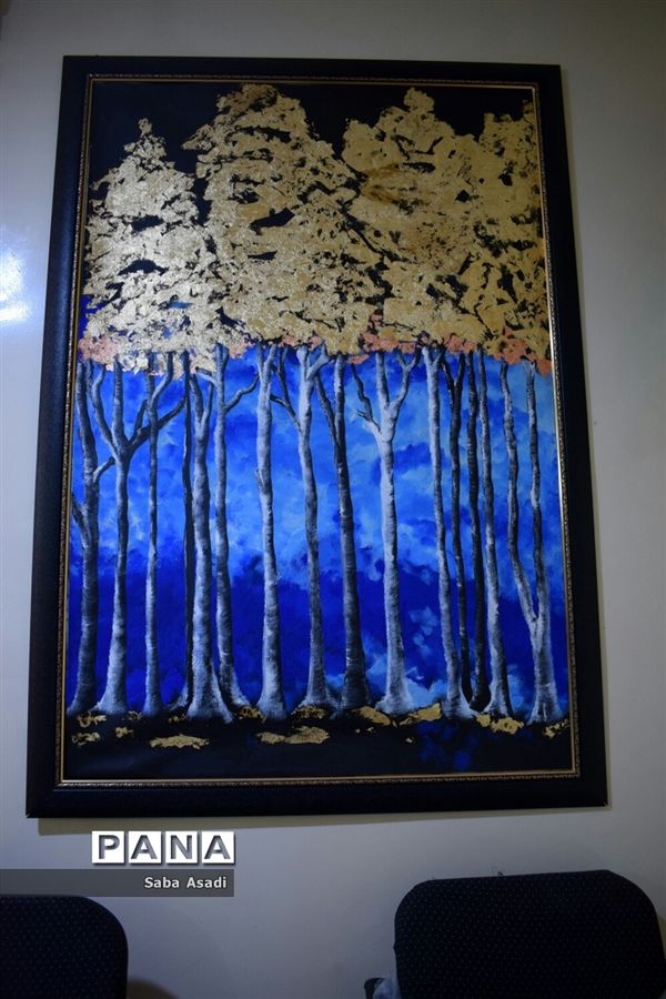 بازدید از نمایشگاه هنر های تجسمی