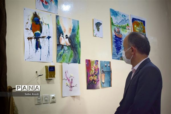 بازدید از نمایشگاه هنر های تجسمی