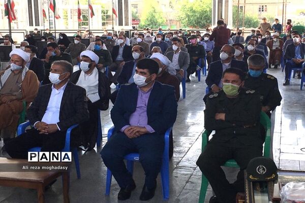 آئین تکریم و معارفه فرمانده سپاه ناحیه نى ریز