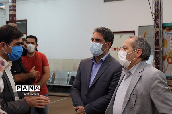 بازدید معاون پرورشی و فرهنگی وزارت آموزش و پرورش از استودیوی تولید محتوای شبکه شاد در ناحیه یک شهرری