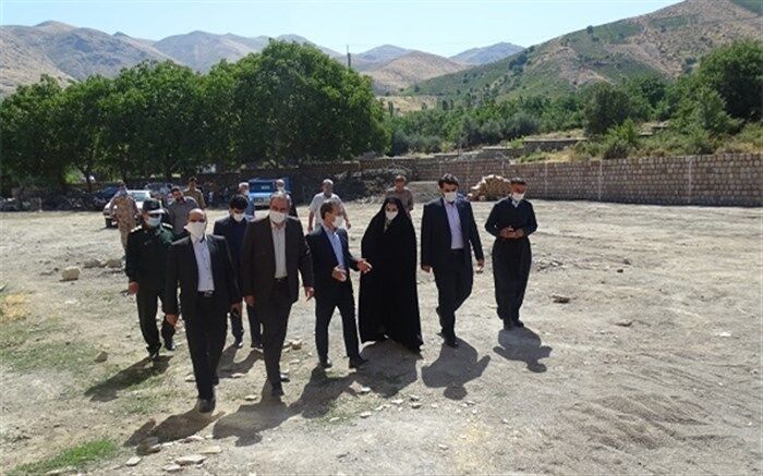 بازدید مدیر کل آموزش و پرورش کردستان از پروژه آموزشی در حال احداث روستای پایگلان