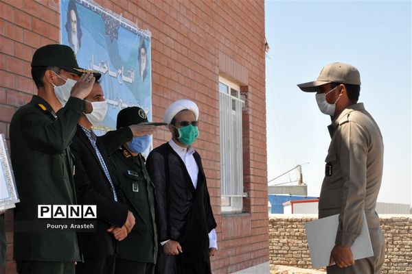 افتتاح ساختمان حوزه مقاوت بسیج شهید چمران شهرستان خوسف