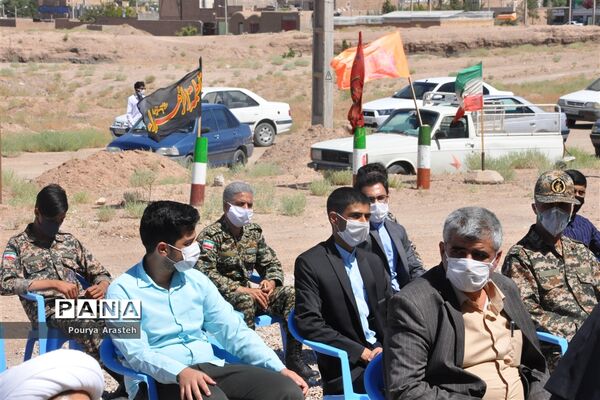 افتتاح ساختمان حوزه مقاوت بسیج شهید چمران شهرستان خوسف