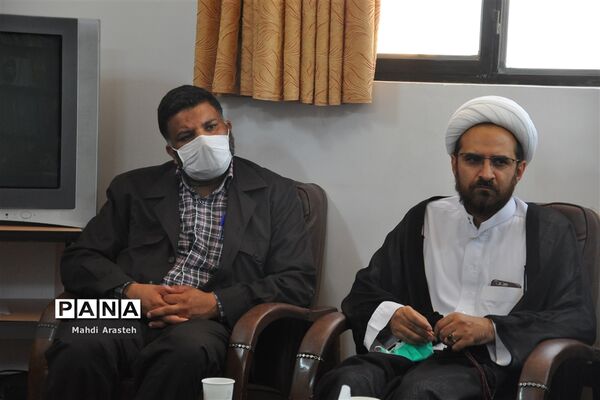دیدارفرمانده سپاه انصار الرضا(ع) خراسان جنوبی با امام جمعه شهرستان خوسف