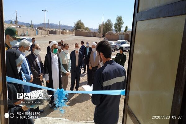 افتتاح کارگاه خیاطی معدن قلعه‌زری به همت ناحیه مقاومت بسیج شهرستان خوسف