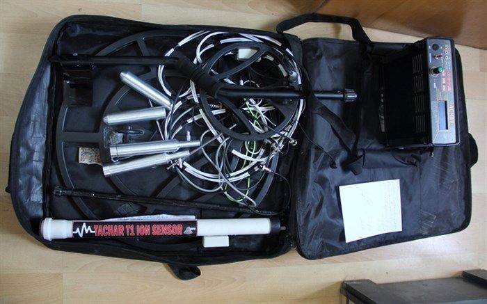 کشف یک دستگاه فلزیاب در ایجرود