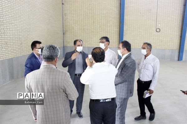 بازدید از سه پروژه درحال احداث آموزش و پرورش منطقه شبانکاره