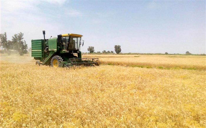 پایان عملیات برداشت غلات در شهرستان نی ریز