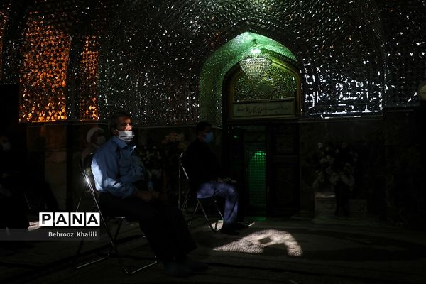 مراسم دعای عرفه در امامزاده صالح