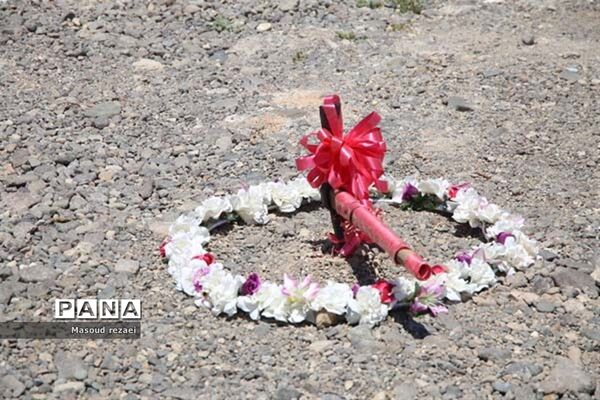 آیین کلنگ زنی هنرستان 12 کلاسه خیرساز منطقه میانه