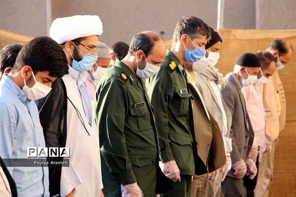 نماز عید سعیدقربان درمسجدجامع شهرستان خوسف استان خراسان جنوبی