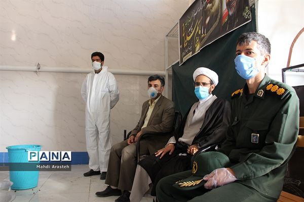 دیدارمسئولان از قربانگاه های شهرستان خوسف در عید قربان